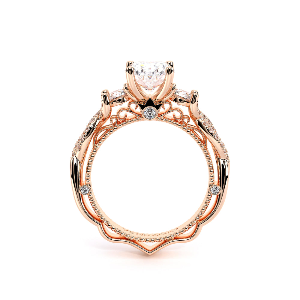 Venetian-5013ov-14k Rose Gold Oval