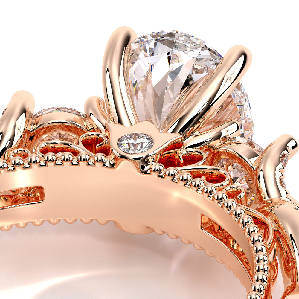 Venetian-5013ov-14k Rose Gold Oval