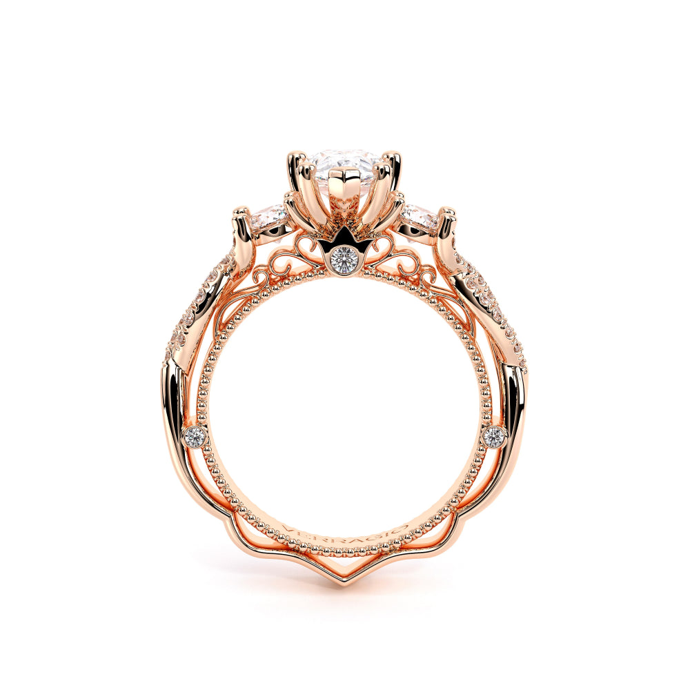 Venetian-5013pear-18k Rose Gold Pear