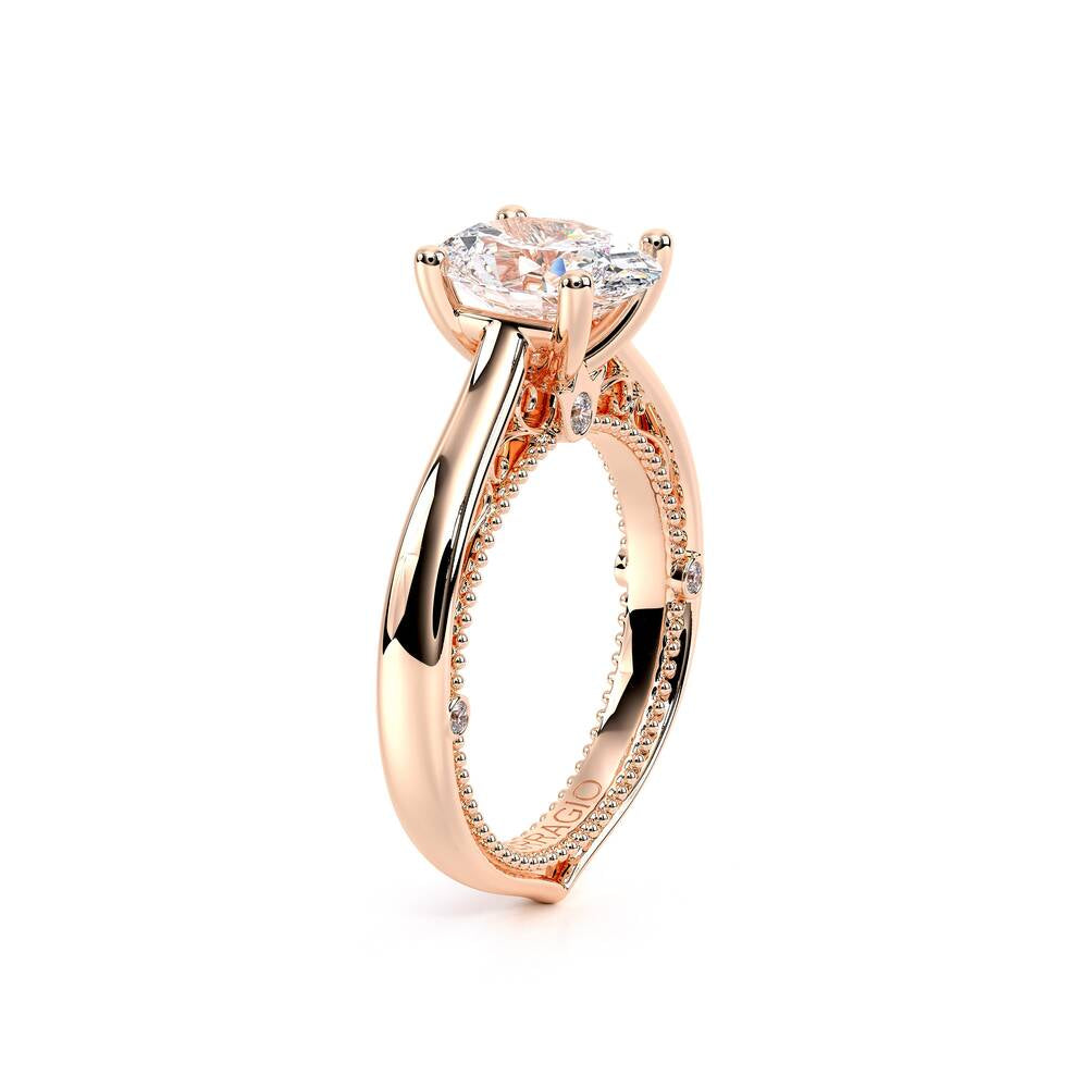 Venetian-5047ov-18k Rose Gold Oval