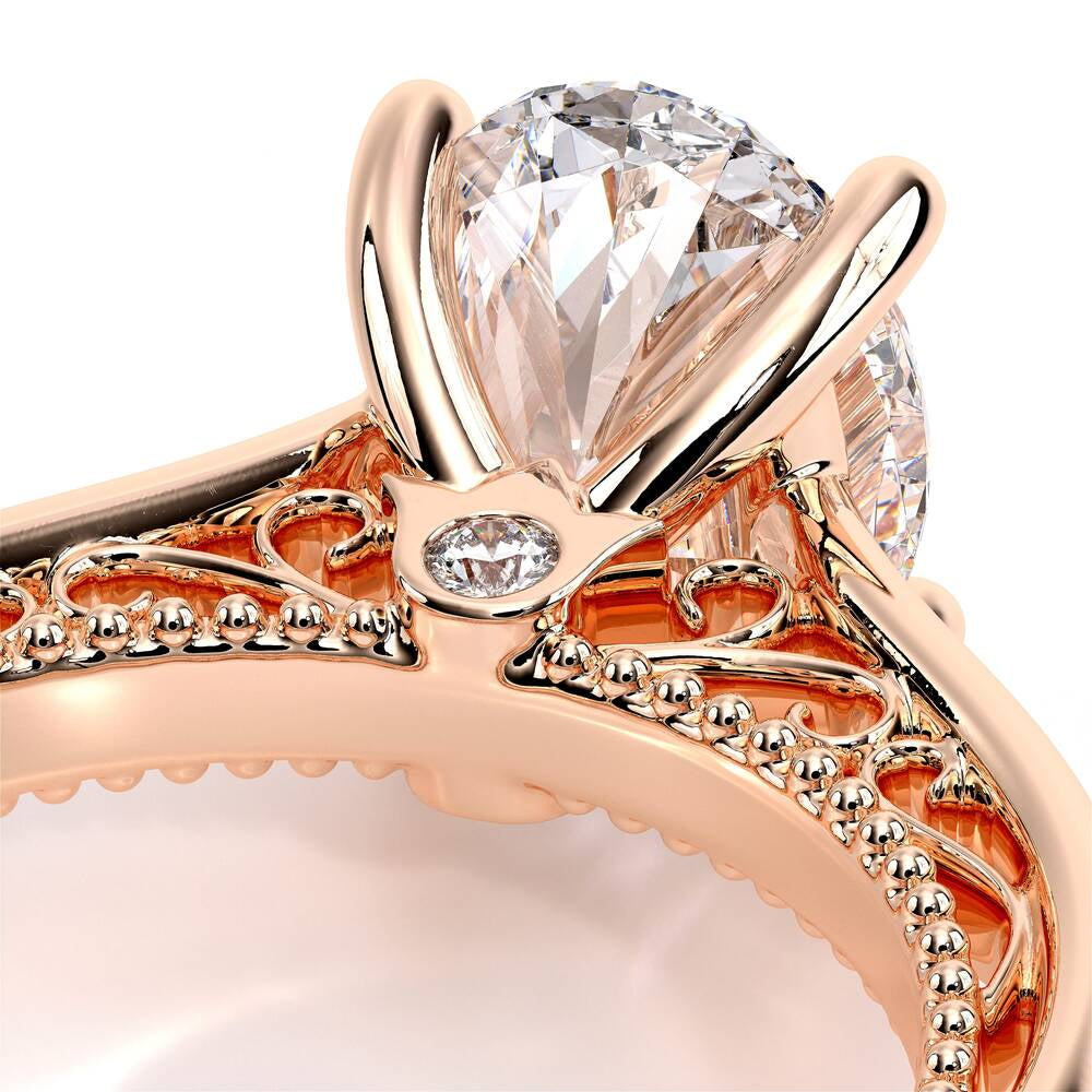 Venetian-5047ov-18k Rose Gold Oval