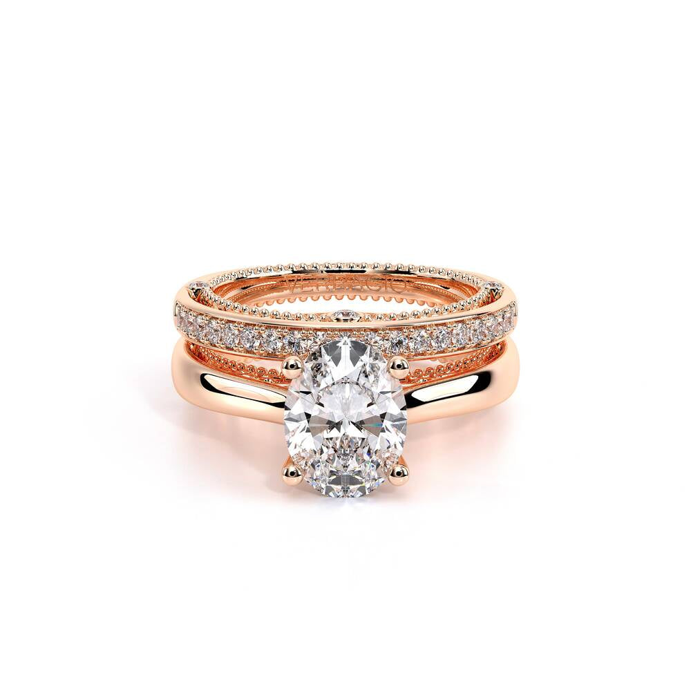 Venetian-5047ov-18k Rose Gold Oval