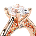Venetian-5047ov-18k Rose Gold Oval