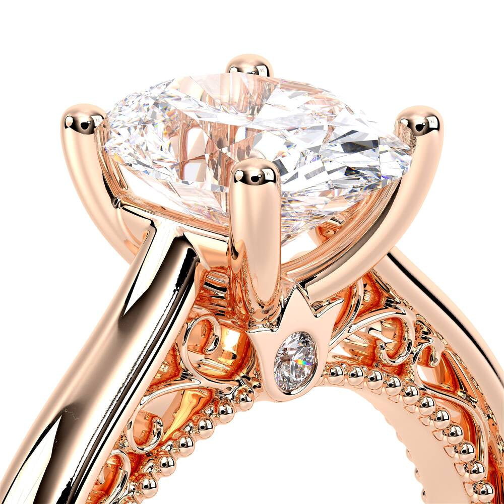 Venetian-5047ov-18k Rose Gold Oval