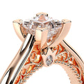 Venetian-5047p-18k Rose Gold Princess
