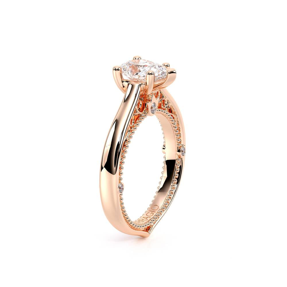 Venetian-5047pear-18k Rose Gold Pear