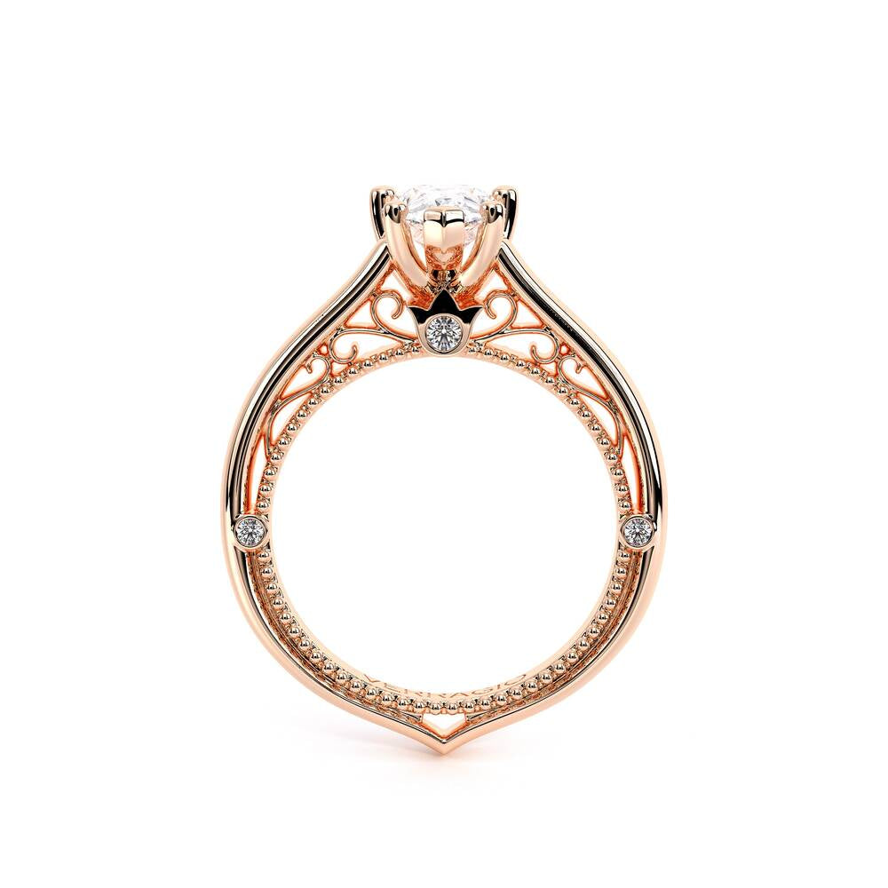 Venetian-5047pear-18k Rose Gold Pear