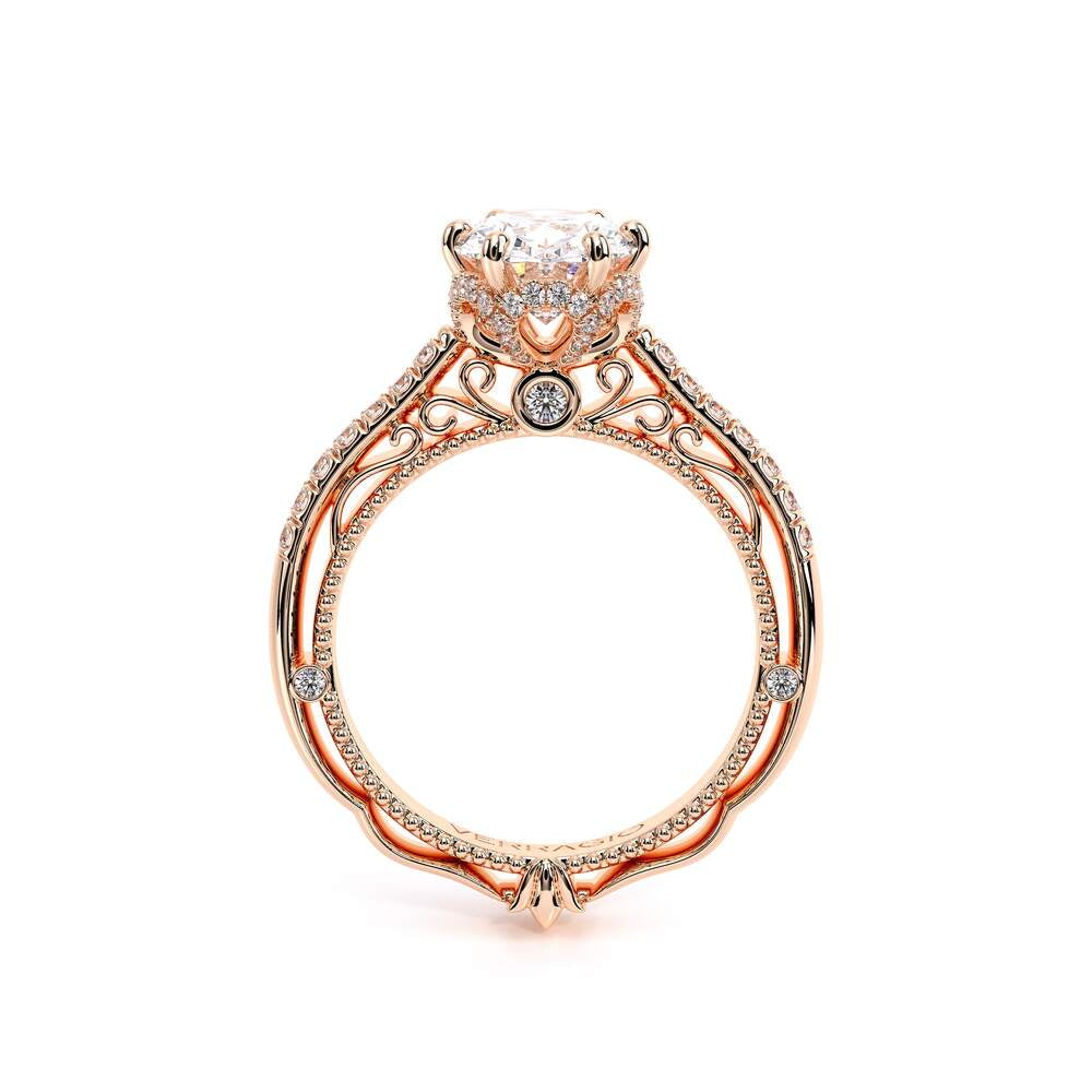 Venetian-5052ov-18k Rose Gold Oval