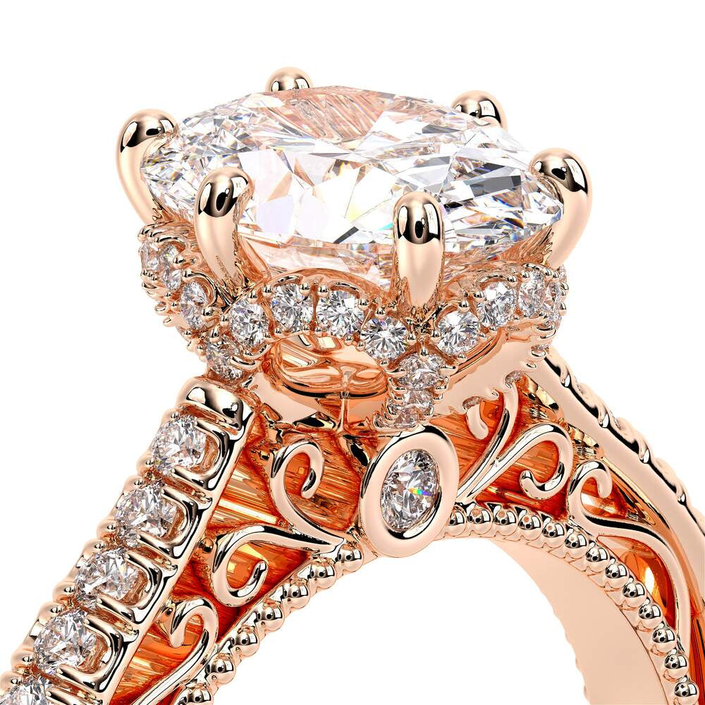 Venetian-5052ov-14k Rose Gold Oval