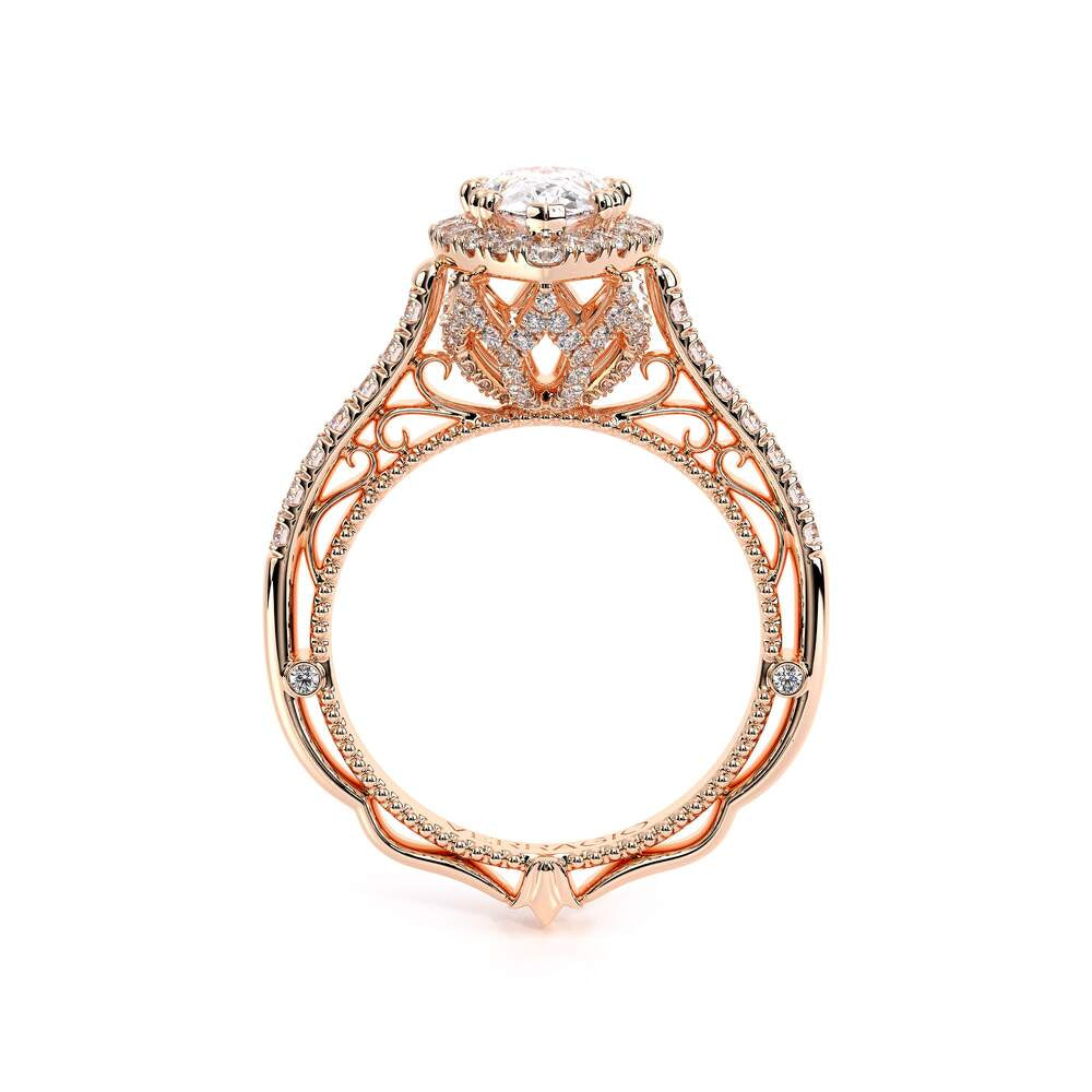 Venetian-5061pear-18k Rose Gold Pear