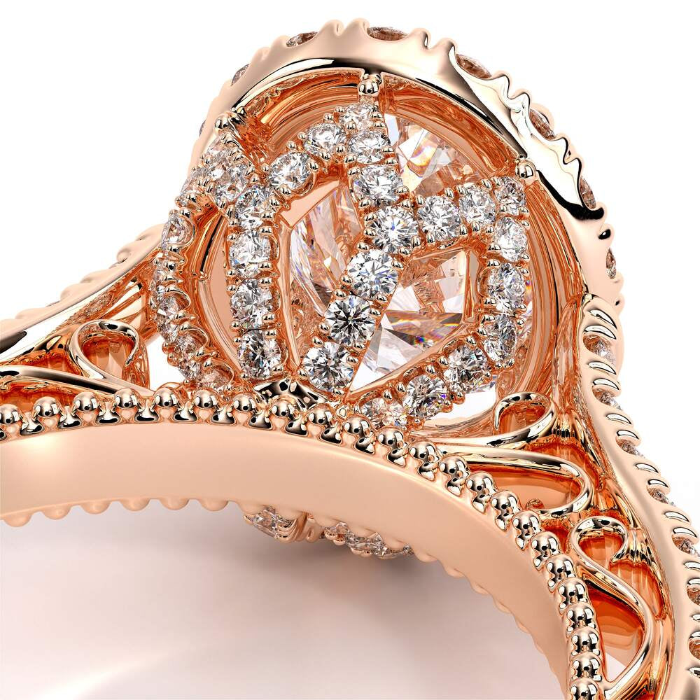 Venetian-5061ov-18k Rose Gold Oval