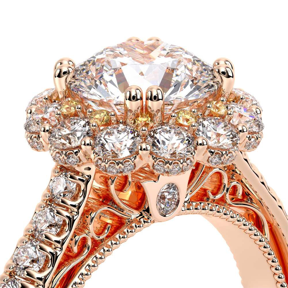 Venetian-5080r-14k Rose Gold Round