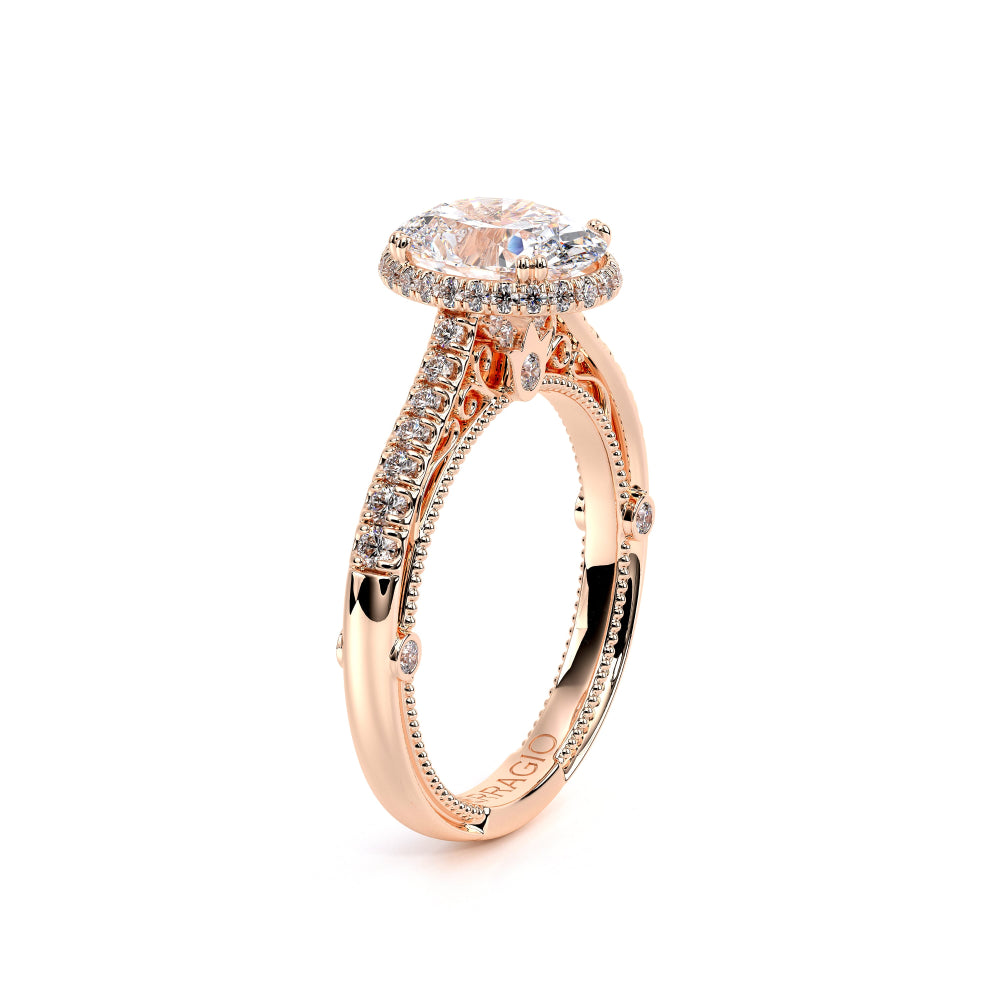 Venetian-5081ov-18k Rose Gold Oval