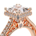 Venetian-5081p-14k Rose Gold Princess