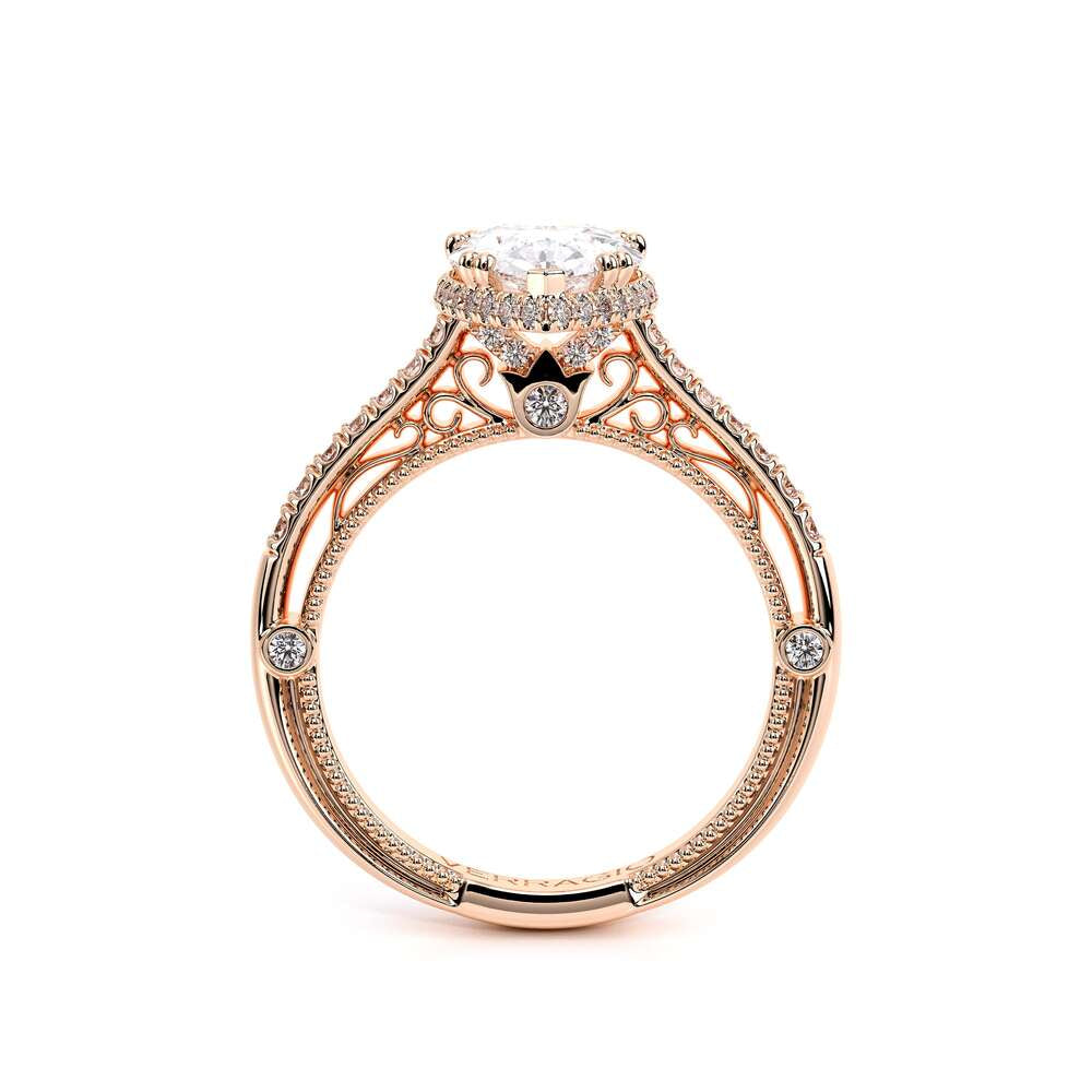 Venetian-5081-14k Rose Gold Pear