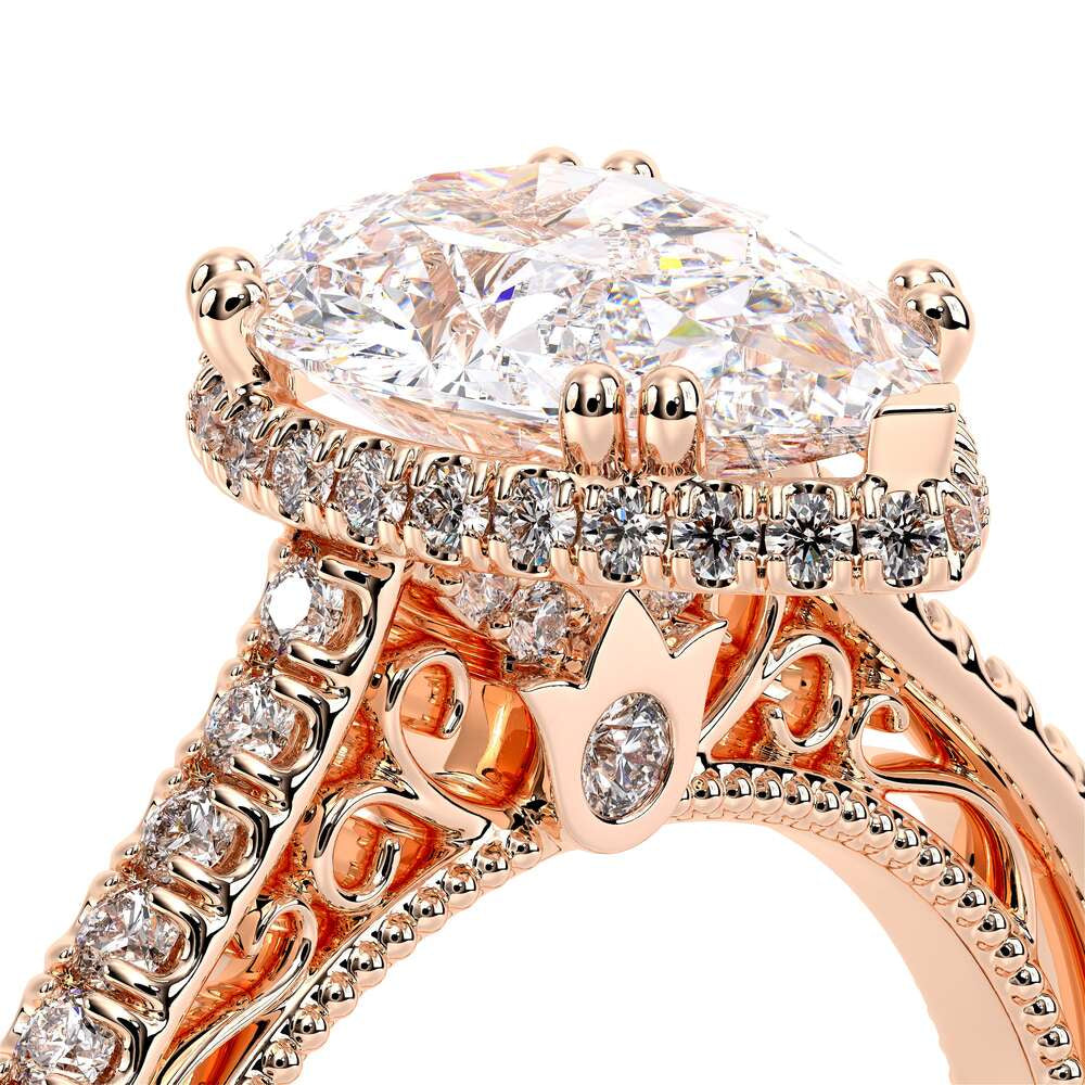 Venetian-5081-14k Rose Gold Pear