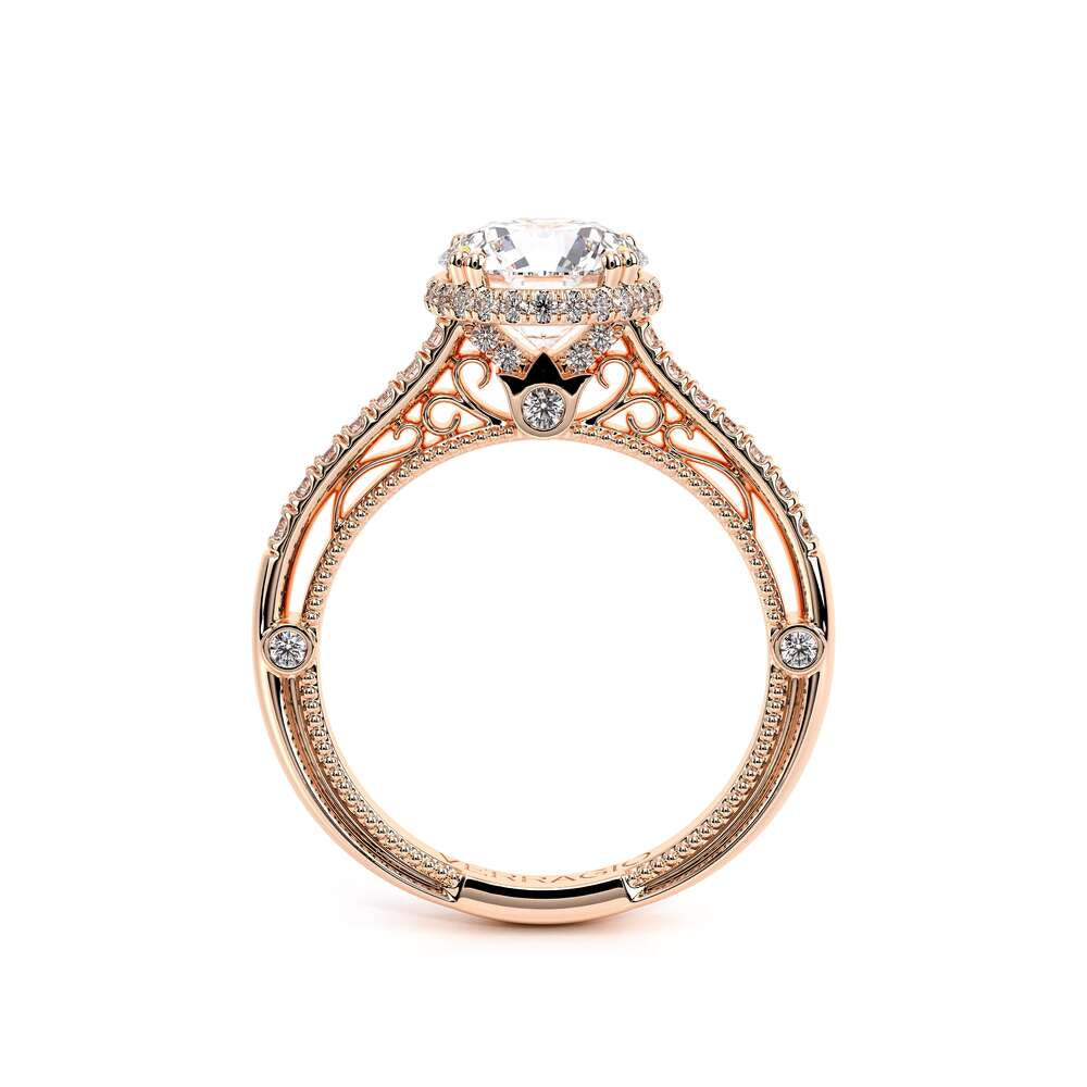 Venetian-5081r-14k Rose Gold Round