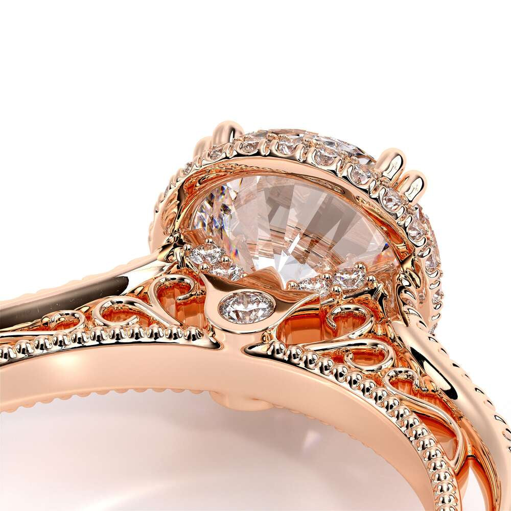 Venetian-5081r-14k Rose Gold Round