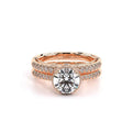 Venetian-5081r-14k Rose Gold Round