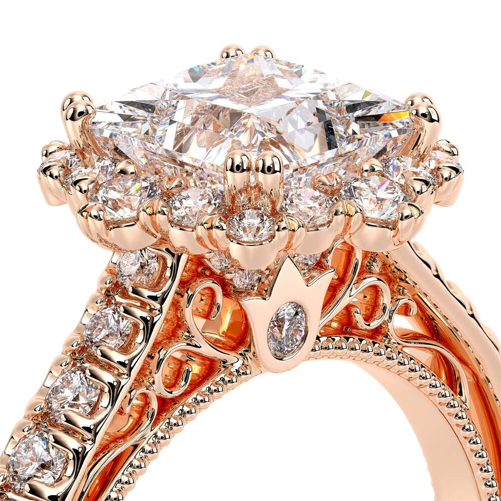Venetian-5083p-14k Rose Gold Princess