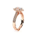 Venetian-5083ov-18k Rose Gold Oval