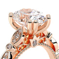 Parisian-100ov-18k Rose Gold Oval