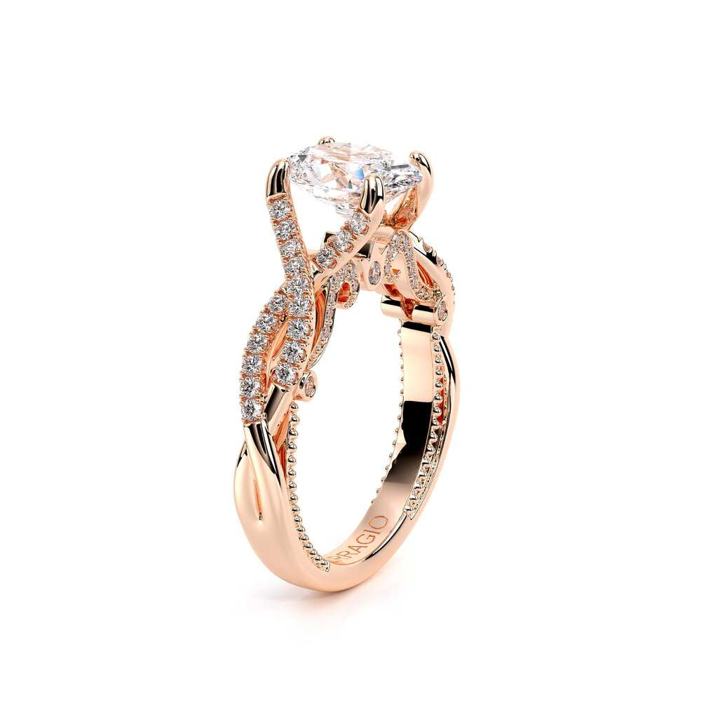 Insignia-7060ov-14k Rose Gold Oval