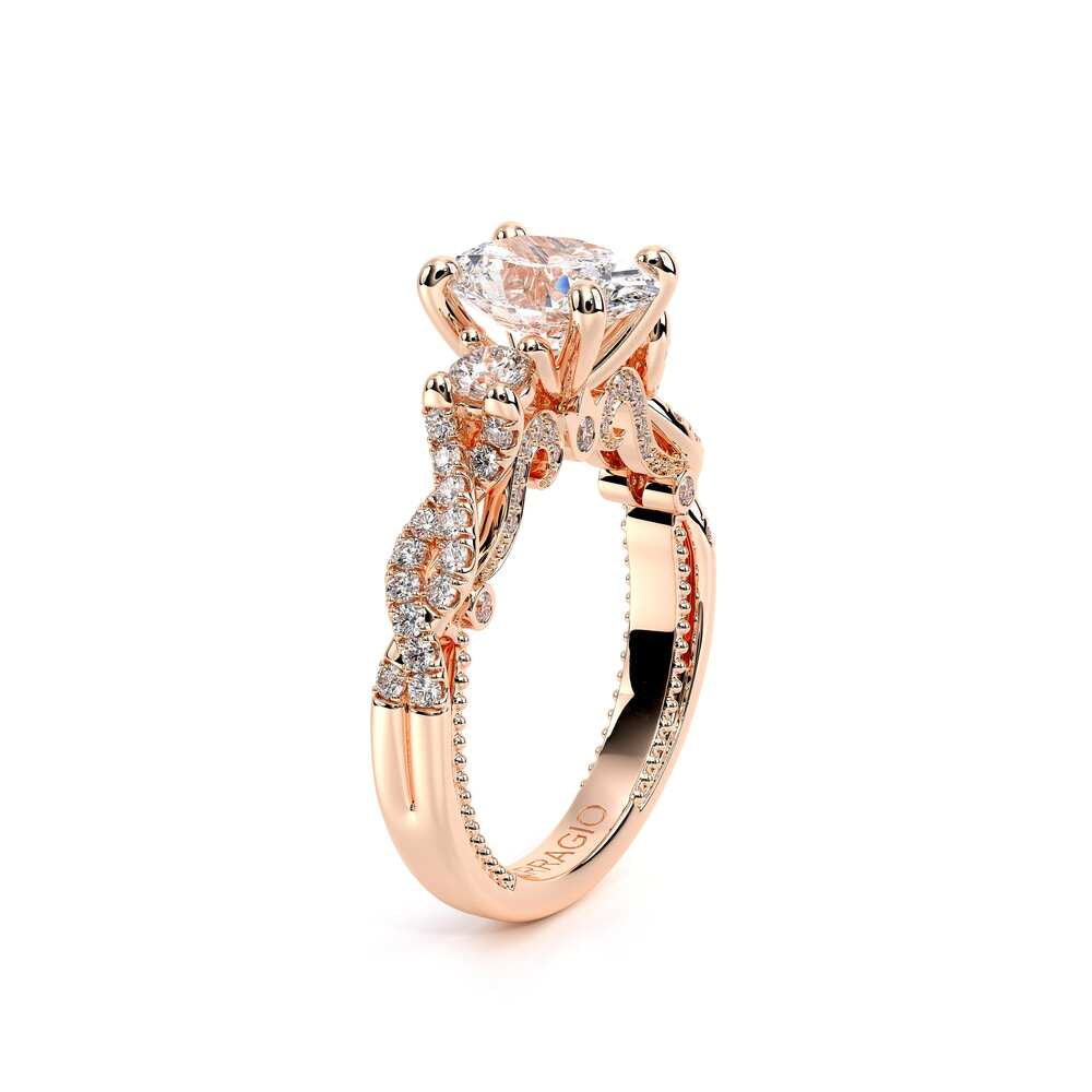 Insignia-7074ov-14k Rose Gold Oval