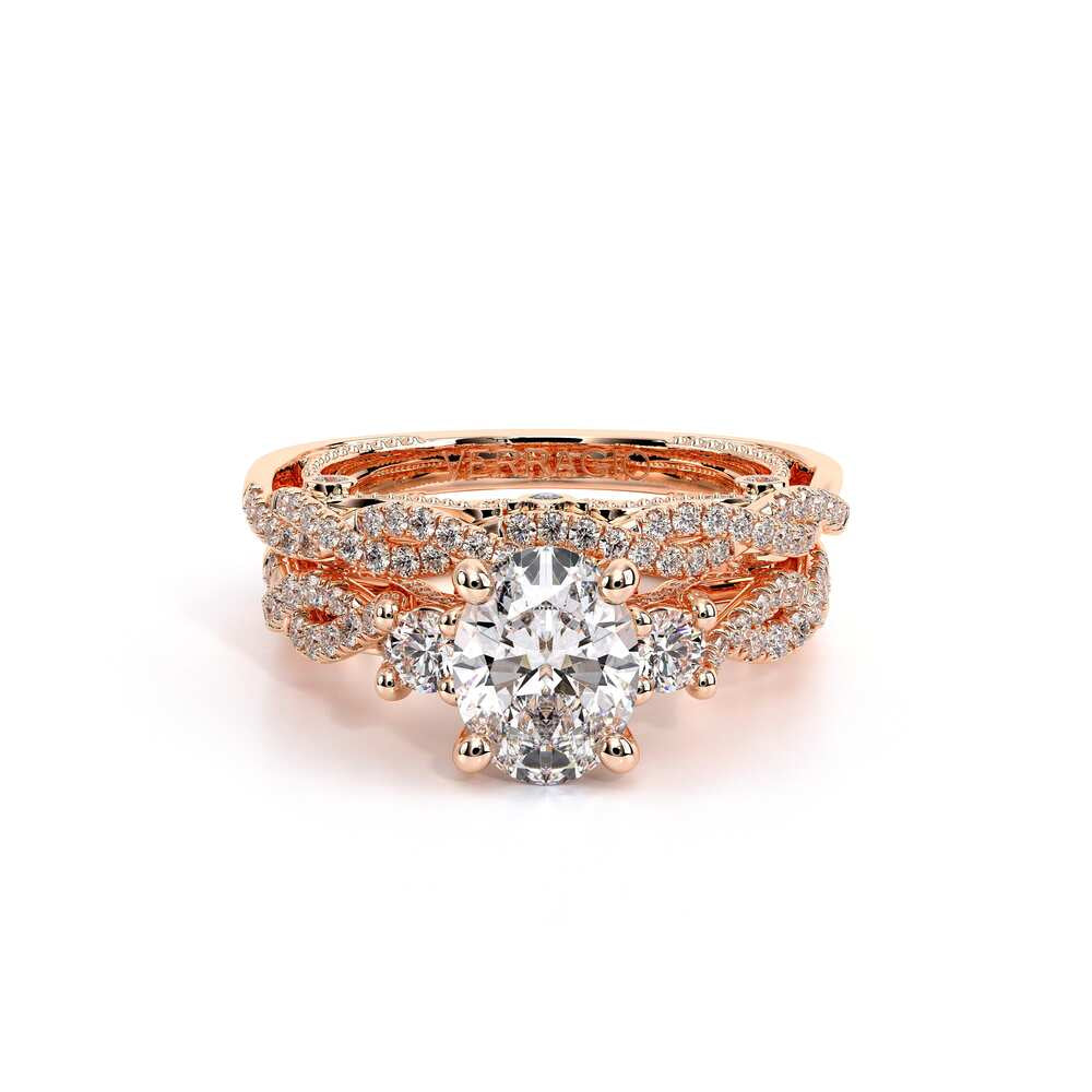 Insignia-7074ov-14k Rose Gold Oval