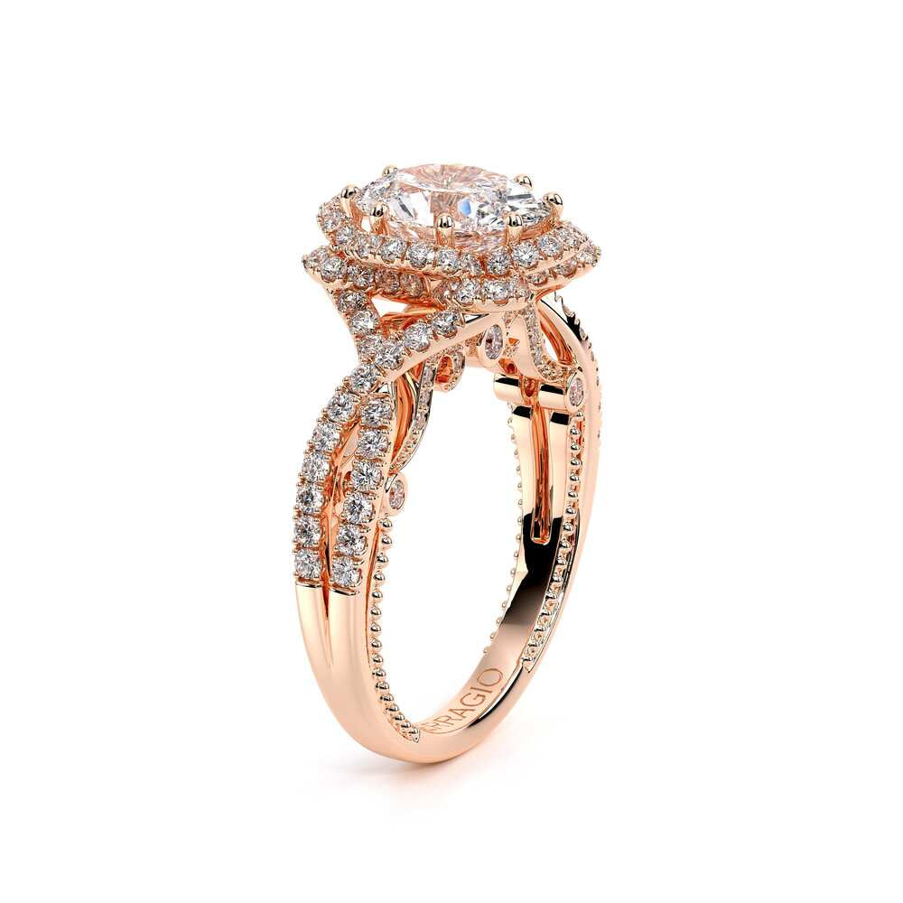 Insignia-7087ov-14k Rose Gold Oval