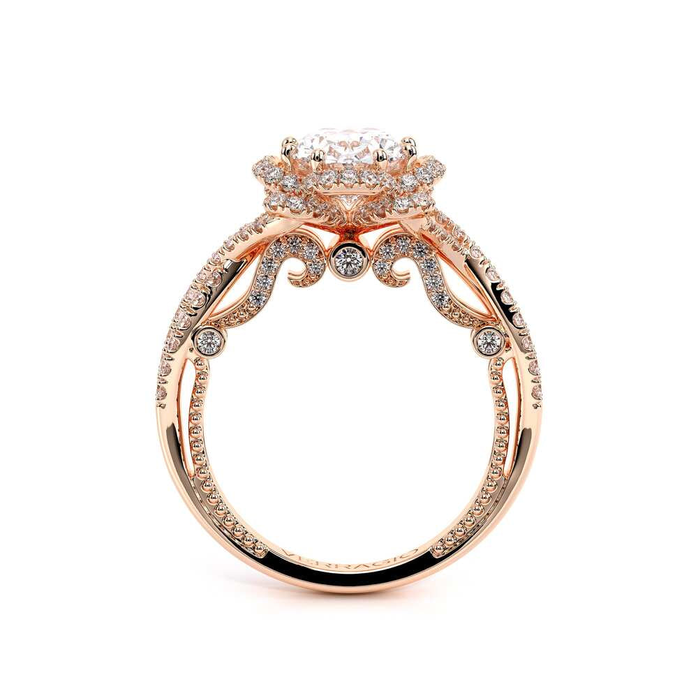 Insignia-7087ov-14k Rose Gold Oval