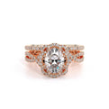 Insignia-7087ov-14k Rose Gold Oval