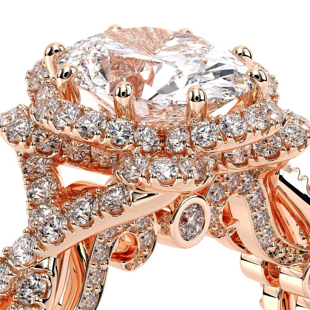 Insignia-7087ov-14k Rose Gold Oval