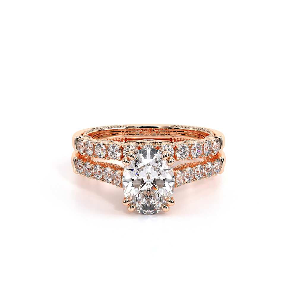 Insignia-7097ov-18k Rose Gold Oval