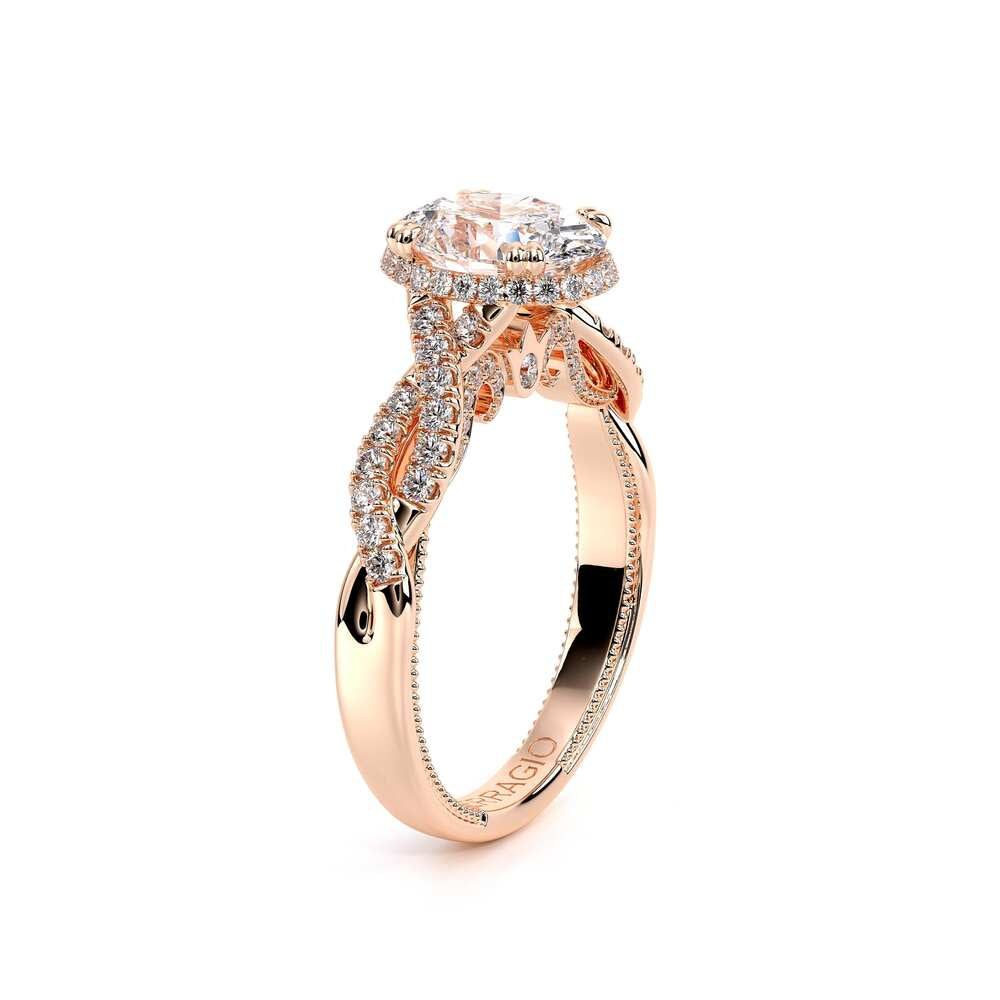 Insignia-7099ov-18k Rose Gold Oval