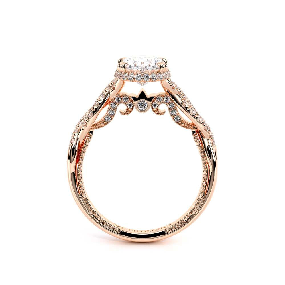 Insignia-7099ov-18k Rose Gold Oval