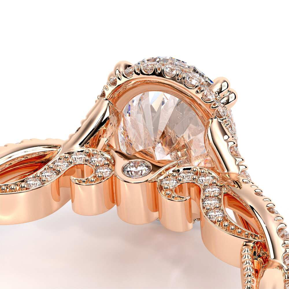 Insignia-7099ov-18k Rose Gold Oval