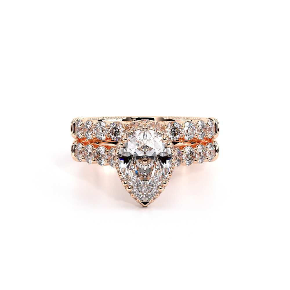 Insignia-7100pear-14k Rose Gold Pear
