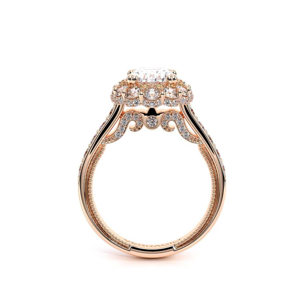 Insignia-7106ov-18k Rose Gold Oval