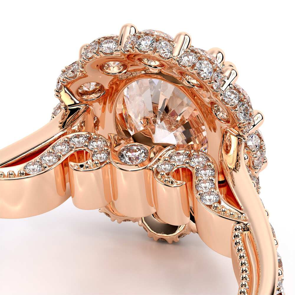 Insignia-7106ov-18k Rose Gold Oval