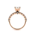 Renaissance-950PEAR27-14K Rose Gold Pear