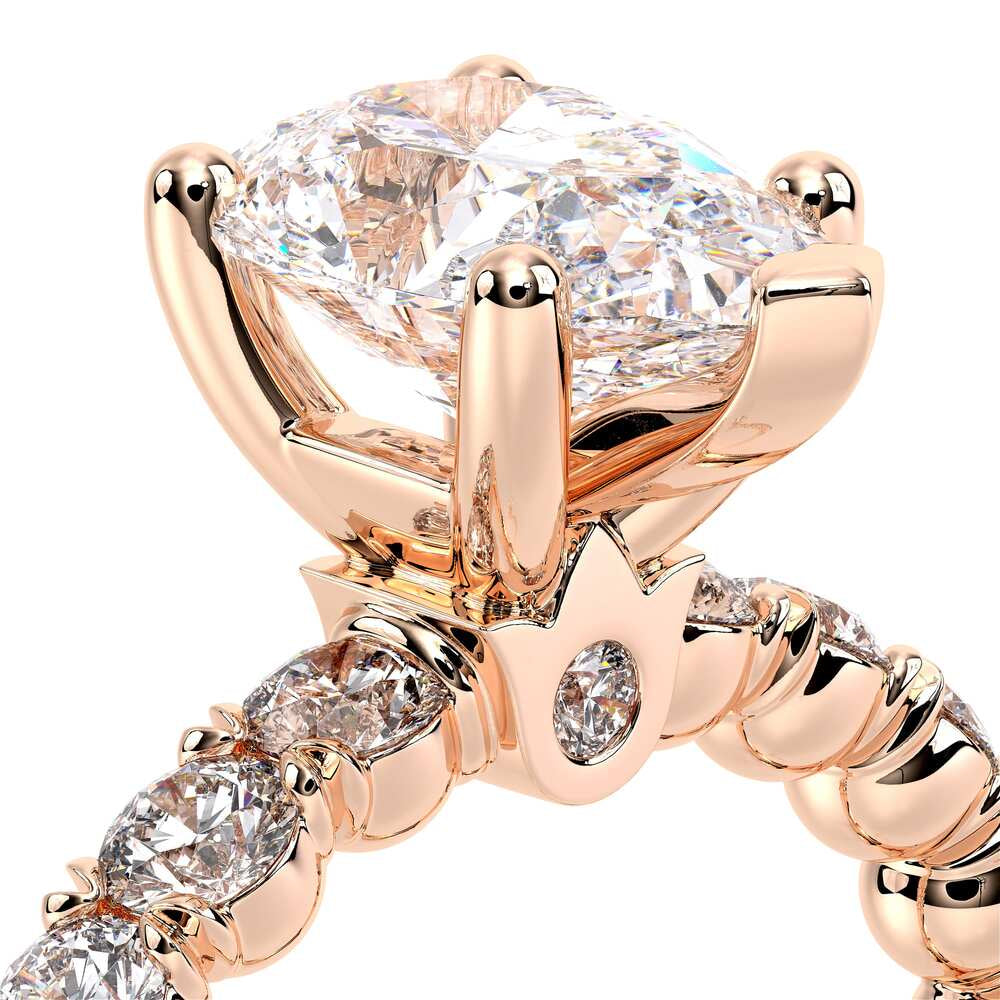 Renaissance-950PEAR27-18K Rose Gold Pear