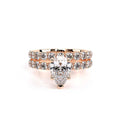 Renaissance-950PEAR27-18K Rose Gold Pear