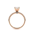 Renaissance-950PEAR20-18K Rose Gold Pear