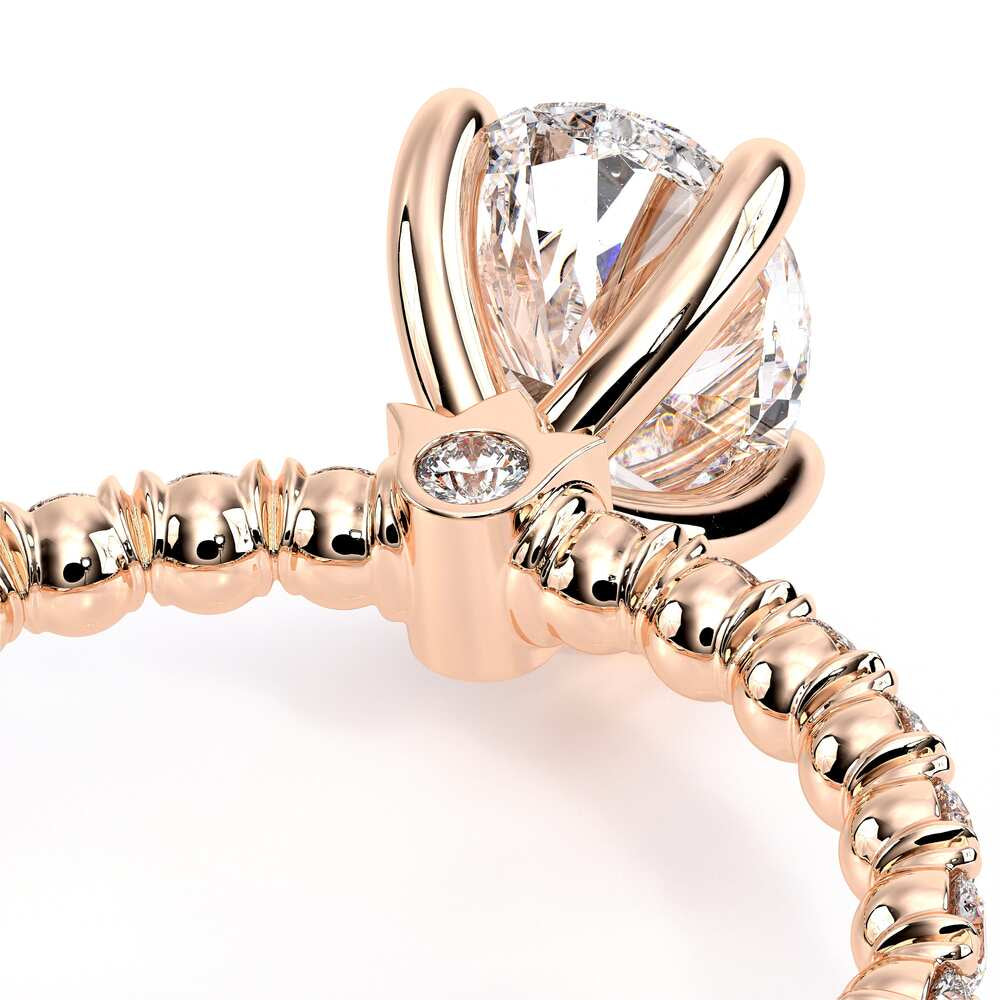 Renaissance-950PEAR20-18K Rose Gold Pear