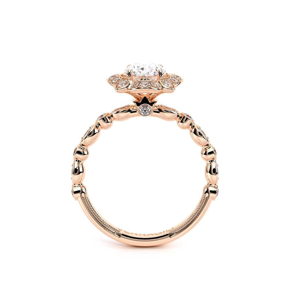 Renaissance-977ov-18k Rose Gold Oval