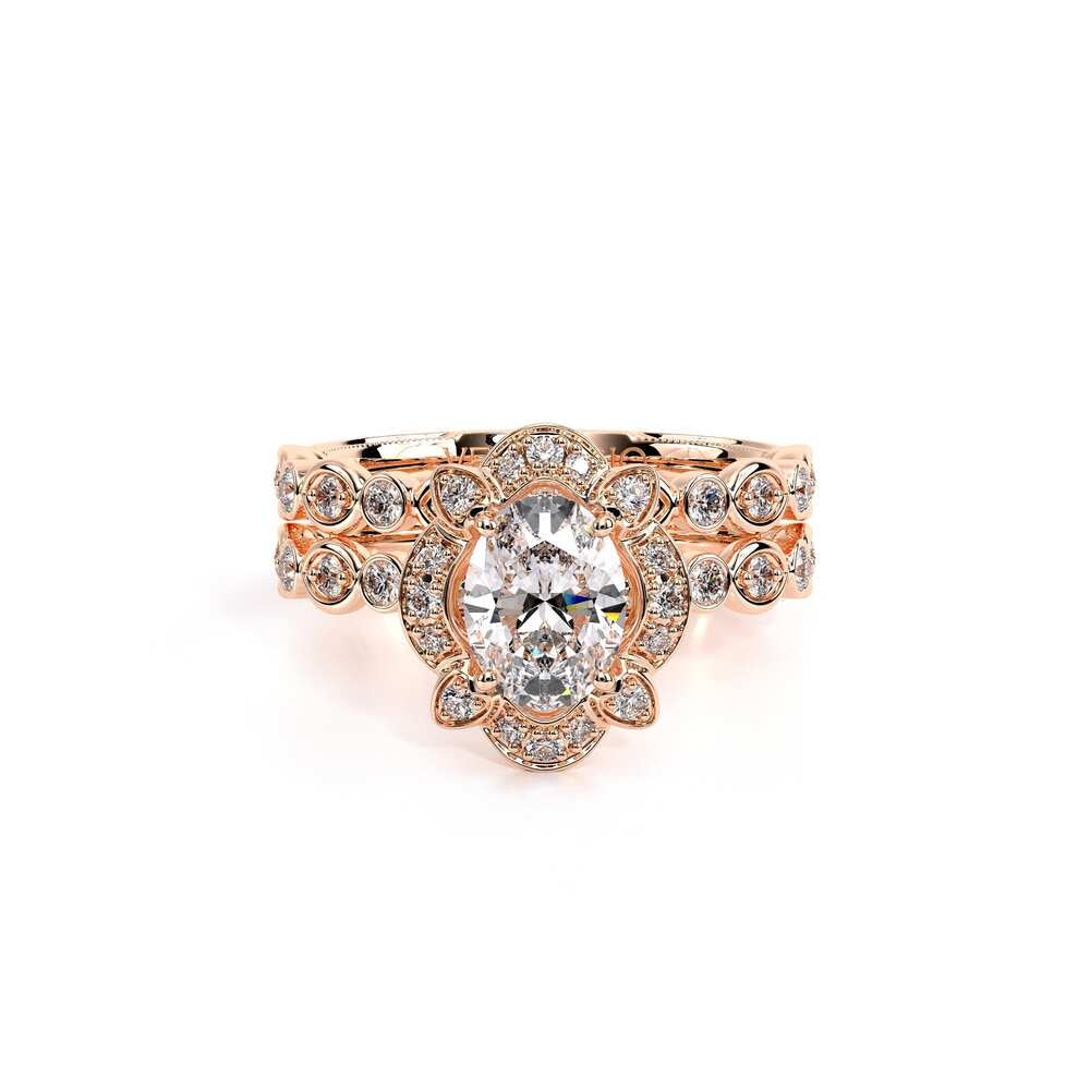 Renaissance-977ov-14k Rose Gold Oval
