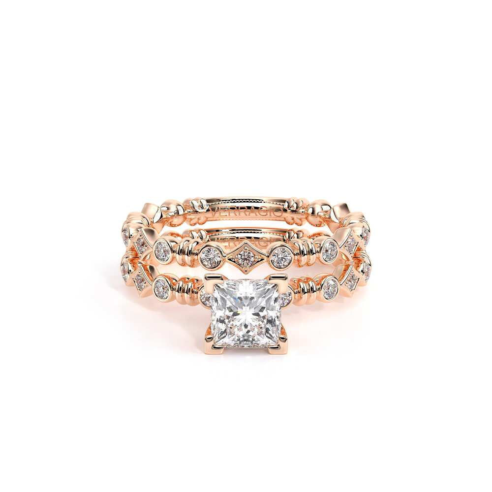 Renaissance-973-P-18k Rose Gold Princess