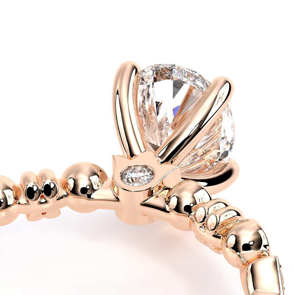 Renaissance-973-Pear-18k Rose Gold Pear