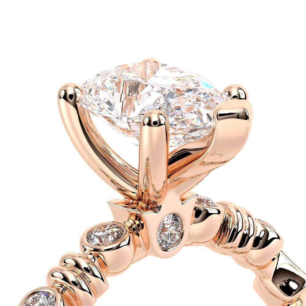 Renaissance-973-Pear-14k Rose Gold Pear